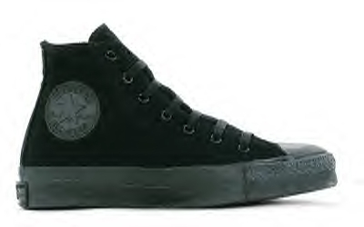 All Black High Tops